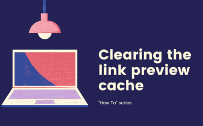 Twitter, LinkedIn, Facebook - clearing the Link Preview cache