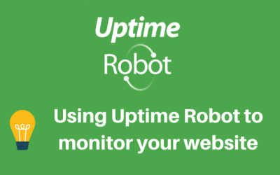 Using Uptime Robot to monitor your website