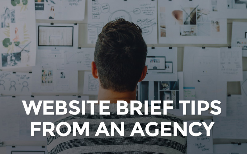 Writing a website brief - tips from an agency
